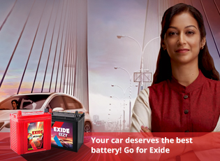 Your car deserves the best battery! Go for Exide