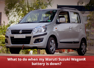 What to do when my Maruti Suzuki WagonR battery is