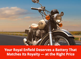 Your Royal Enfield Deserves a Battery That Matches