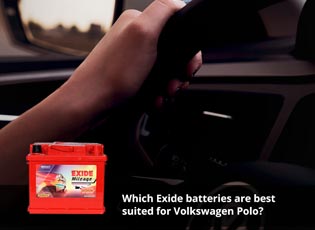 Which Exide batteries are best suited for Volkswag