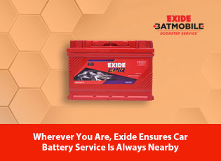 Wherever You Are, Exide Ensures Car Battery Servic