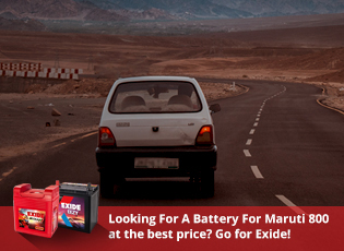 Looking For A Battery For Maruti 800 at the best p