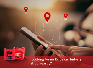 Looking for an Exide car battery shop nearby?