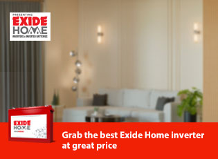 Grab the best Exide Home inverter at great price