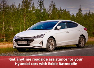 Get anytime roadside assistance for your Hyundai c