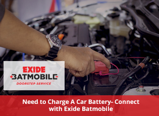 Need to Charge A Car Battery? Connect with Exide B
