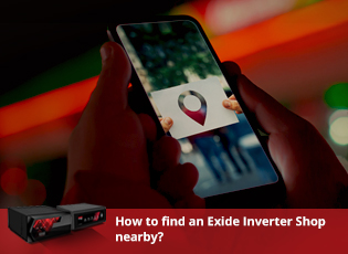 How to find an Exide Inverter Shop nearby?