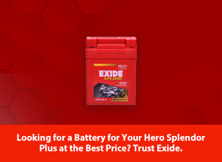 Looking for a Battery for Your Hero Splendor Plus 