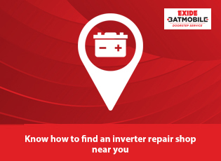 Know how to find an inverter repair shop near you