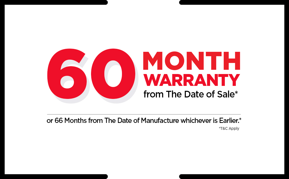 Exide Tubular Flooded Solar Battery 2 Volts warranty chart