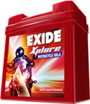 Exide Xplore battery